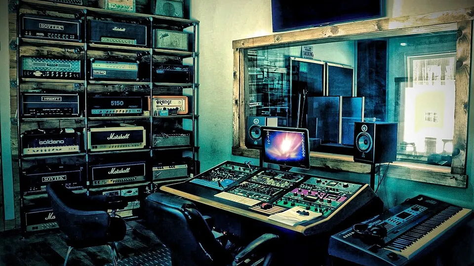 Music recording studio