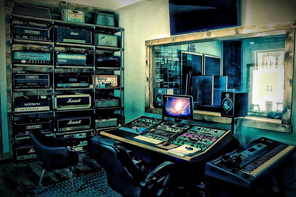 Music recording studio